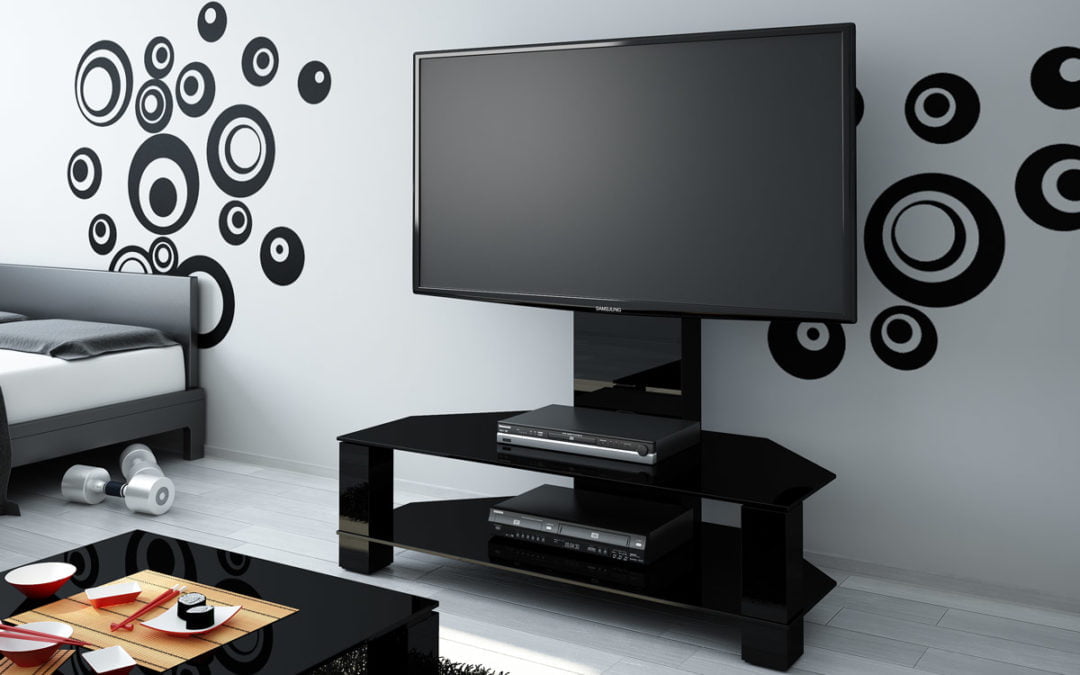 Stolik rtv LUGANO BLACK – ZAKOŃCZONA PRODUKCJA