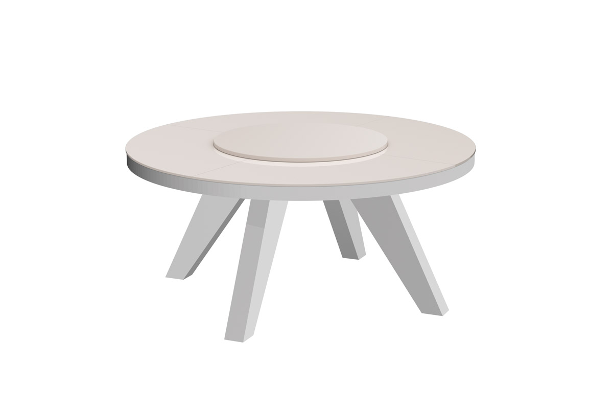 ROTANTE_2_model_kaszmir stół hubertus bella biały czarny połysk rozkładany białe tło 210-min