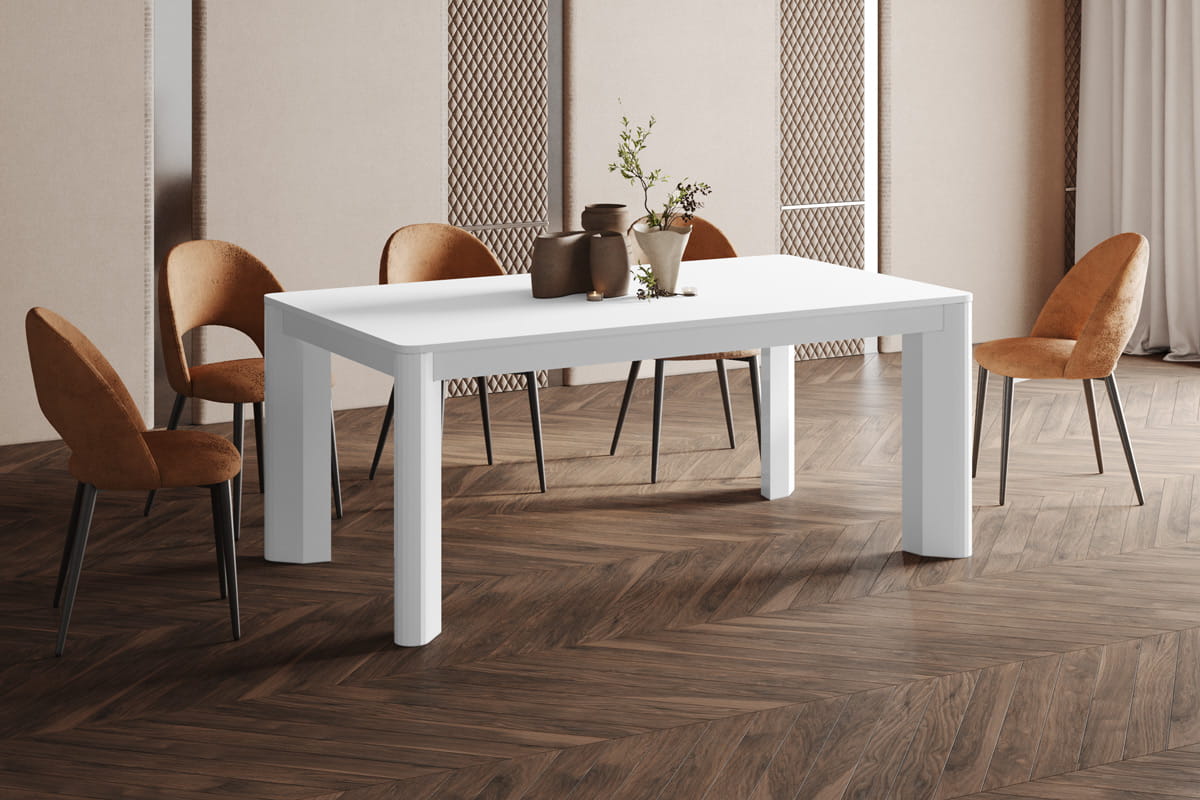 Stół LORETO biały mat – Hubertus Design