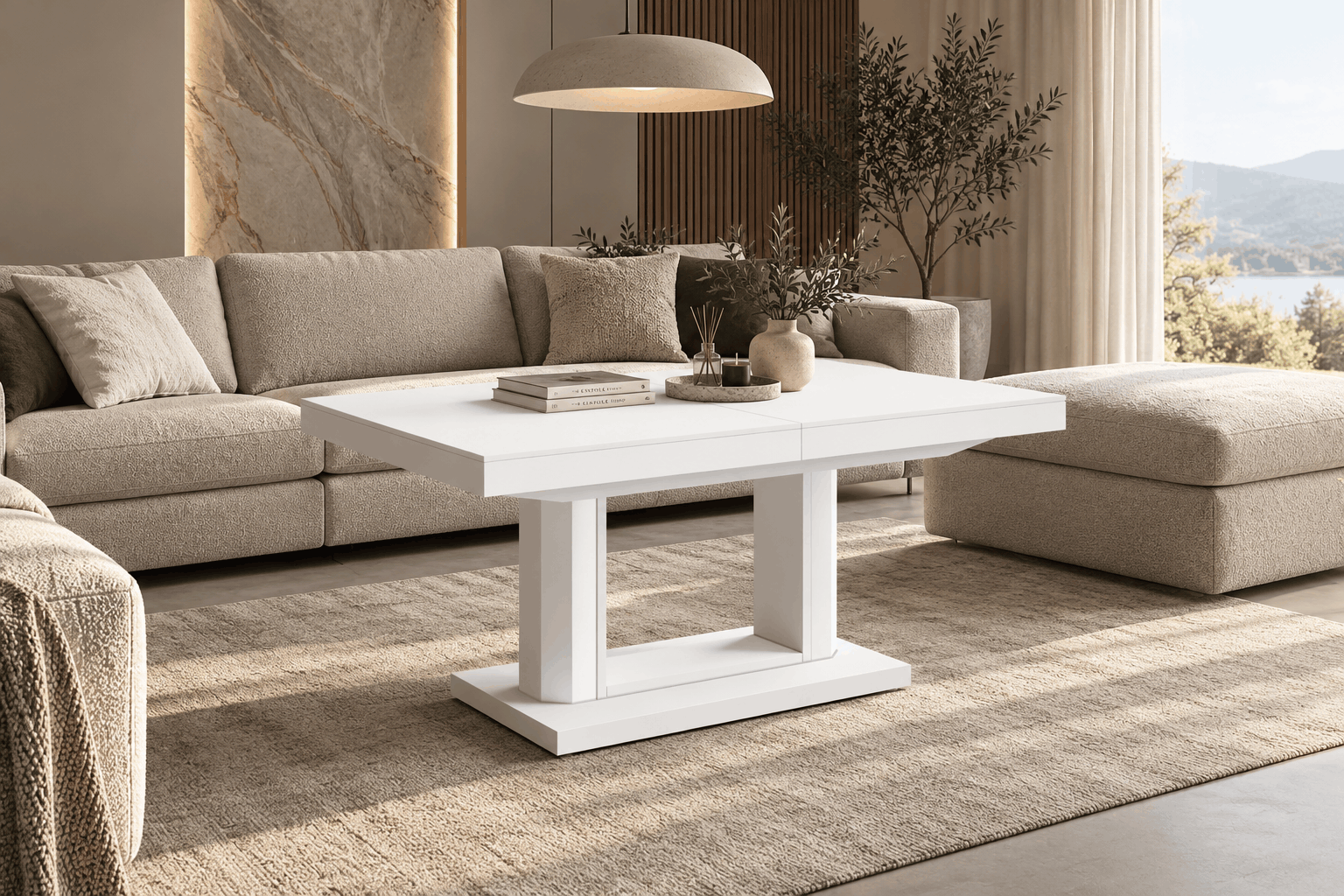 QUADRO LUX — Biały mat