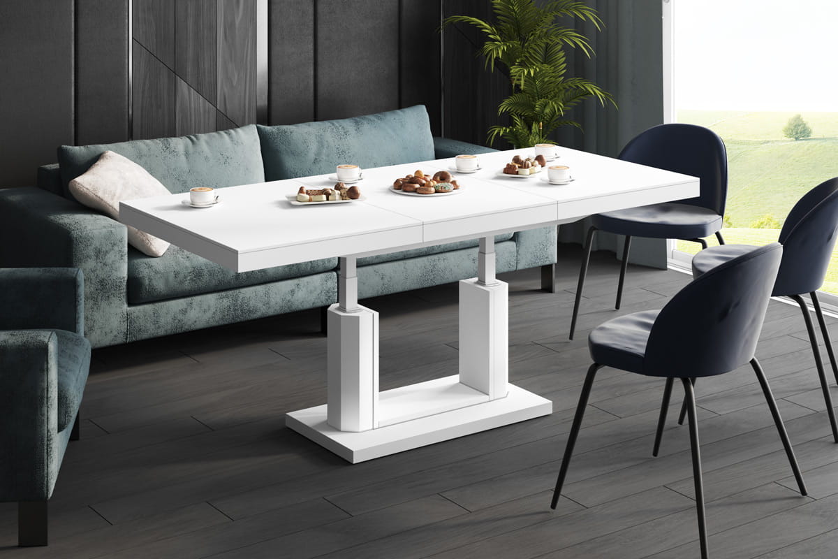 QUADRO LUX — Biały mat — rozłożona